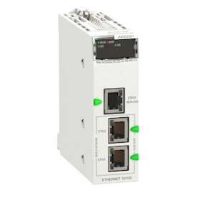 Modicon M580 - module réseau EtherNet/IP et Modbus/TCP - 10/100Mbit/s|Schneider Electric-SCHBMENOC0301