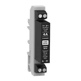 SSR, GNR Mini, DIN Rail, 4A OUT 12-460 VAC, IN 12-30 VAC/8-30 VDC, Special ZC|Crouzet-CRTGNRM4B1B