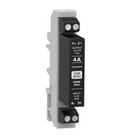 SSR, GNR Mini, DIN Rail, 4A OUT 12-275 VAC, IN 6-30 VDC, Special Zero Cross|Crouzet-CRTGNRM4D2A