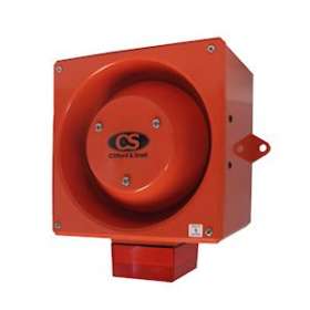 YL80/F50/R/RF/WR - COMBINE SIRENE/FLASH 48VCC ROUGE 5J 116dB IP66|-MKM205522