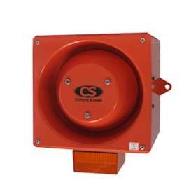 YL80/F50/A/RF/WR - COMBINE SIRENE/FLASH 48VCC ORANGE 5J 116dB IP66|-MKM220005