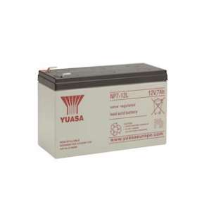 Batterie stationnaire étanche au plomb NP 7Ah 12V - bac standard - cosse large|Yuasa-YUANP7-12L