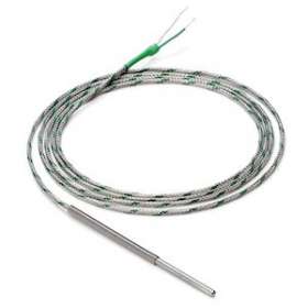 Régulateur de température lite, thermocouple, j, dia. 6, 100mm|Omron electronics-OMRE52-ELTJ6-100-2-A