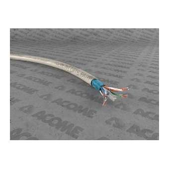 câble F/UTP cat6 LSOH-FR 4P couronne 50m ivoire Dca|Acome-ACOM5007A-C50