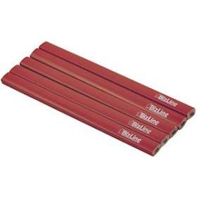 Crayon menuisier 180 mm (x 5)|Bizline-BIZ790003