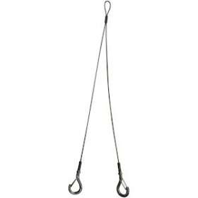 Accessoire de suspension de chemins de câble en crochets D 2 x 300 mm (x 10)|Bizline-BIZ710357