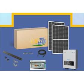 Kit Solaire clé en main onduleur 6kW-16 panneaux 375W-toit tuile ETN|-KWC89057