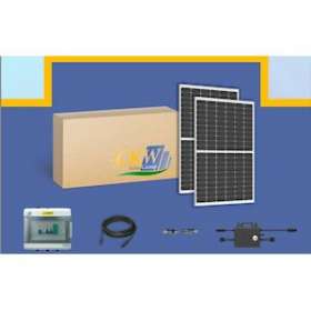 Kit Solaire 3KW--4 micro-onduleur 800W-8PV mono 375W-sans fixation-Coffret AC|-KWC89072