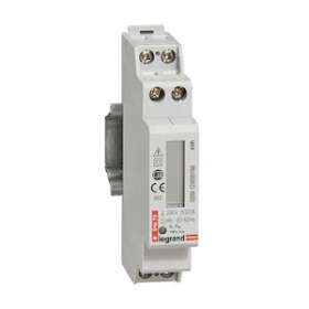 Compteur monophasé EMDX³ non MID racc direct 32A sortie impulsions - 1 module|Legrand-LEG004670