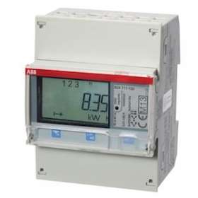 Compteur B24 Triphase Mesure InDirecte 6A Steel Mid|ABB-ABB832411