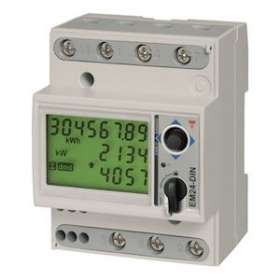 Analyseur d'energie compact 3/phase, TI 1/5(10)A RS485|Carlo gavazzi-CGPEM24DINAV53DISX