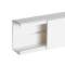 Goulotte de distribution non cloisonnable TA-E 100x60 1 compartiment blanche