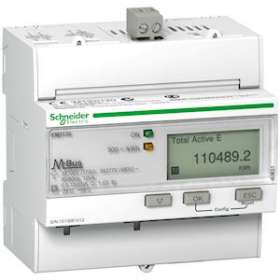 Acti9 iEM - compteur d'énergie tri - 63A - multi-tarif - alarme kW - Mbus - MID|Schneider Electric-SCHA9MEM3135