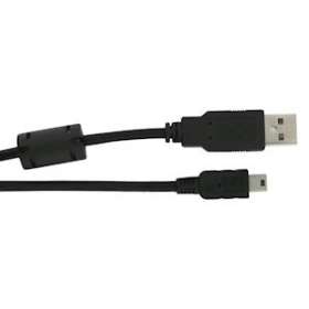 Cordon USB 2.0 A Mâle / Mini B Mâle 1.5 m|Gigamedia-GGMU00AMINIB01