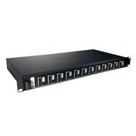 Tiroir optique coulissant 19pouces LCS³ avec 12 connecteurs SC duplex multimodes|Legrand-LEG032161