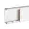 Goulotte de distribution non cloisonnable TA-E 100x40 1 compartiment blanche