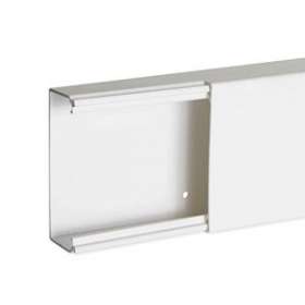 Goulotte de distribution non cloisonnable TA-E 100x40 1 compartiment blanche|Iboco-IBOB00329