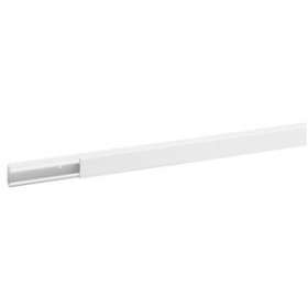 Goulotte distribution Viadis 32x16mm-Fond+couvercle-1 compart-Longueur 2m-Blanc|Planet wattohm-PLW16240