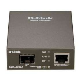 Convertisseur de média standalone 10/100/1000Mbps vers SFP|Dlink-DLKDMCG01LC