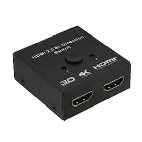 Mini Switcher HDMI - 2 vers 1|Gigamedia-GGMHDMISWM21