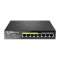 8 ports 10/100/1000Mbps dont 4 ports supportant le PoE - Budget PoE 52W