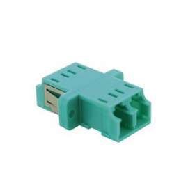 Raccord multimode LC duplex turquoise|Gigamedia-GGMRACLCLCAQUA