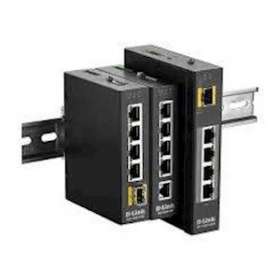 Switch non-manageable Industriel 4 Ports Gigabit + 1 port SFP|Dlink-DLKDIS100G5SW