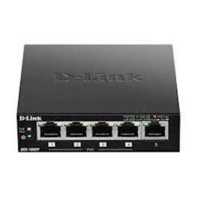 5 ports 10/100Mbps dont 1 ports supportant le PoE - Métallique|Dlink-DLKDES1005P