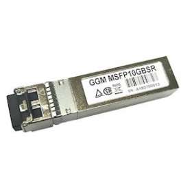 Module SFP+ 10GBase-SR, FO Multimode OM3 (850 nm), connectique LC, 300 m|Gigamedia-GGMMSFP10GBSR