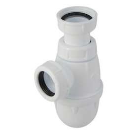 L211-siphon lavabo tube regl. 1 1/4|Nicoll-NCL0201001