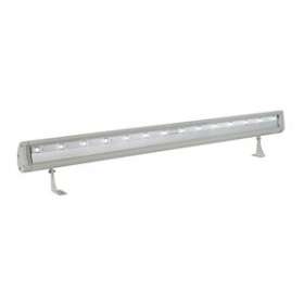 ZURO -Applique Ext. IP65 IK07 basc., gris, LED intégré 34W 4000K 2800lm|Aric-ARI5373