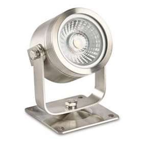 UL030, projecteur sur patère orientable, IP68, inox 316, TBTS, 2700K|Collingwood-SLHUL030DWBX27