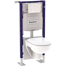 Bâti-pack WC Geberit Duofix 112 cm Sigma 12 cm Sigma01 et WC Renova|Geberit-GBR118.224.11.2