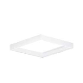 Edgelite - Kit plafonnier aluminium pr dalle 600x600x74mm blanc|Aurora-ABIENSM103B