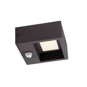 SOLARINO CUBE, applique solaire, anthracite, LED, 2,5W, 3000K, IP54, détecteur|SLV-DC51003473