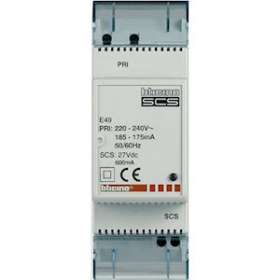 Alimentation modulaire MyHOME_Up 0,6A - 2 modules - 230V~ et 27V|Bticino-TICE49