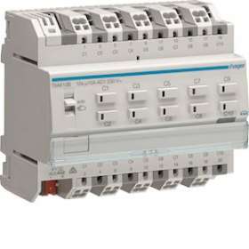 Module de sortie 10x 10A /230V~, KNX|Hager-HAGTXA610B