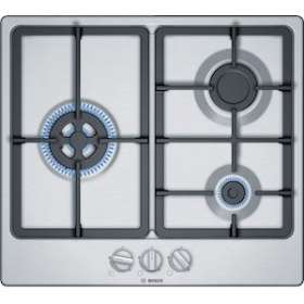 TABLE GAZ 60CM 2F+WOK INOX|Bosch menager pose enc.-B6SPGC6B5B90