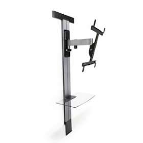 EXO STAND 400 Support mural alu inclinable & orientable, 1 bras, col cache câble|Erard-EAD048440