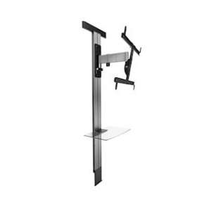 EXO STAND 600 Support mural alu inclinable & orientable, 1 bras, col cache câble|Erard-EAD048460