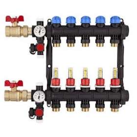 Collecteur pré-monté NIS avec débitmètre 5 circuits|Roth france-OTH1409040416