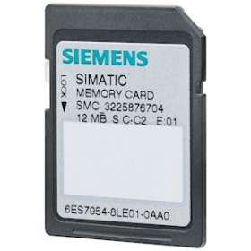 SIMATIC S7 CARTE MEMOIRE, 12 MO|Siemens Industries et Infrastructures-SIE6ES7954-8LE03-0AA0