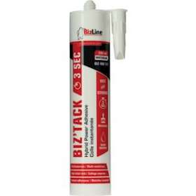 Mastic colle à prise instantanée blanc Biz'Tack 290 ml|Bizline-BIZ400177