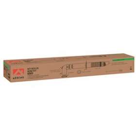 Kit terminal horizontal Rolux Renofit + Cde 87DEG condensation 60/100 - 60/100|Ubbink-UBB229411