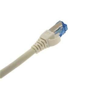 Cordons de brassage CAT6A S/FTP LSOH 1 m blanc|Gigamedia-GGMCAT6AS1MWH