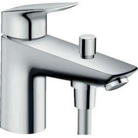 Mitigeur bain/douche C2 monotrou avec cartouche à 2 vitesses chromé|Hansgrohe-HA371315000