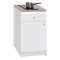 Bas rangement PREMI'S L600 1 porte 1 tiroir - Blanc standard