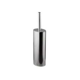 Porte-balayette 100 x 78 x 385 mm, inox brillant et tube inox forme elliptique|Pellet asc-PT4049017