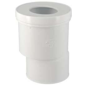 Pipe wc sortie droite excentree 85/107 d.100|Nicoll-NCLQW810E