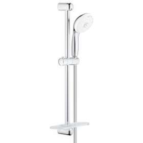 Ensemble de douche 4 jets avec barre Tempesta 100 Chromé|Grohe-GO228593002